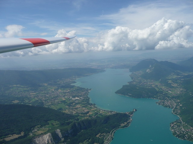  Iniciação de Vôo Planador sobre Annecy